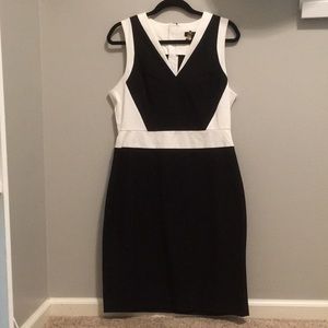 Black and White Banana Republic dress